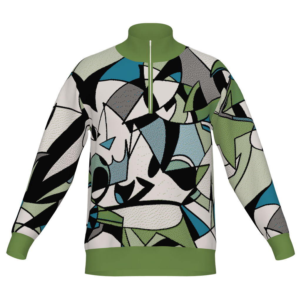 Unisex Quarter Zip Sweater